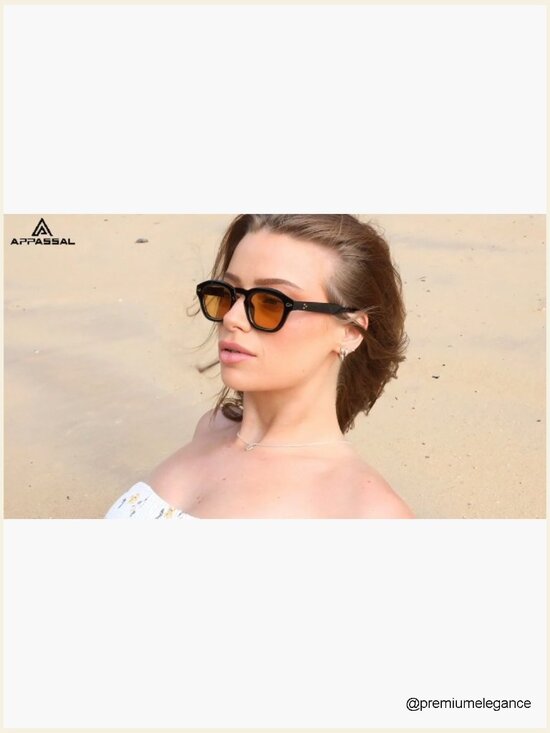 Retro Square Sunglasses for Women Men Rectangle Sunnies